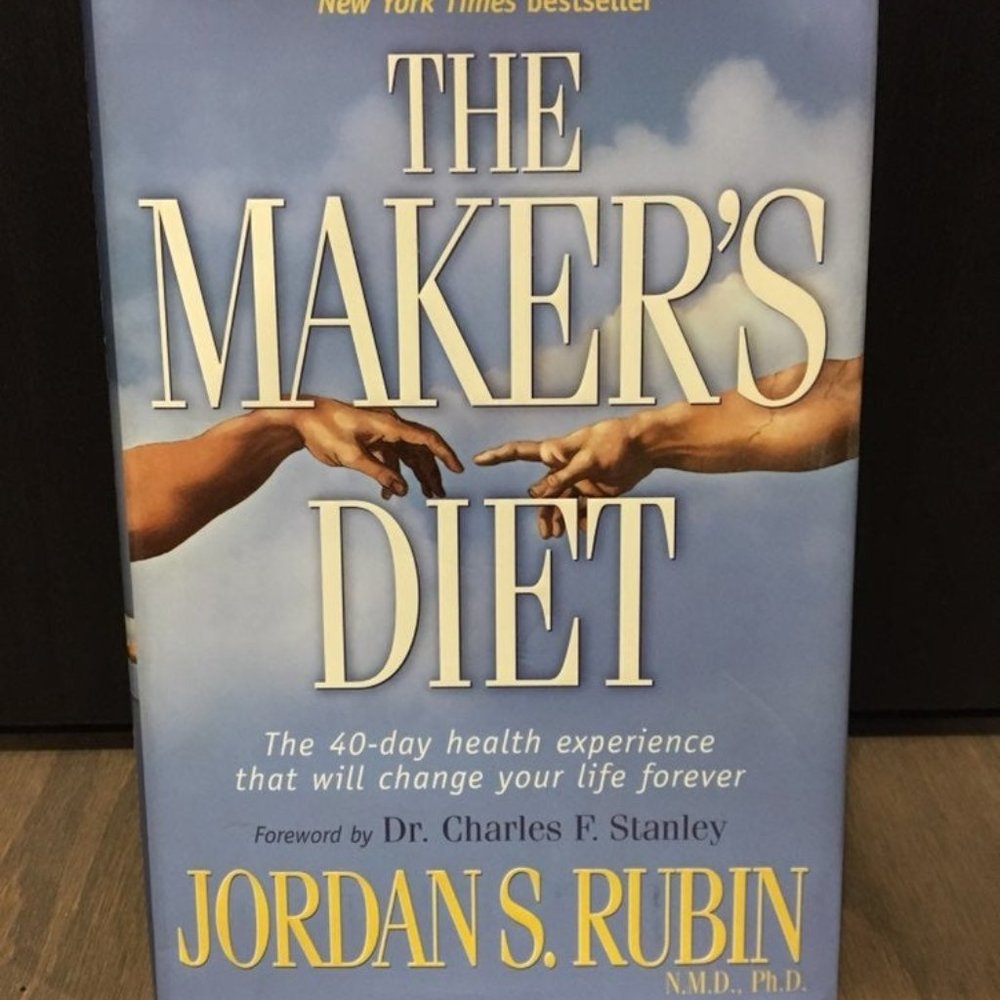 The Maker's Diet Hardcover Book Jordan S Rubin - Christian Health Wellness
